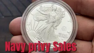 Распродажа первой недели тайной монеты ВМС США &laquo;Американский серебряный орел&raquo; 2025-S Proof &mdash; смот...