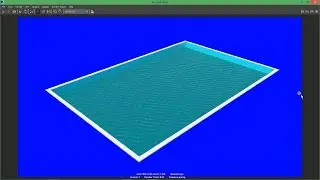 how to model swimming pool in autodesk maya 3d