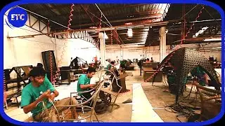 Making of Furniture | Incredible furniture factory Employees and Equipments