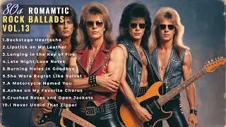 80S ROMANTIC ROCK BALLADS Vol.13 &ndash; Longing, Leather & Love Songs