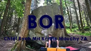Bouldering - Bor. Chtěl Bych Mít Křídla Mouchy Variant 6C