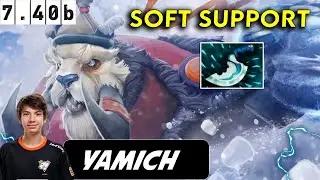 Yamich Tusk Soft Support - Dota 2 Patch 7.40b Pro Player Full Gameplay