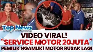 🔴 VIDEO VIRAL! SERVICE MOTOR 20 JUTA di Papua, Merasa dirugikan pemilik motor mengamuk ke Bengkel