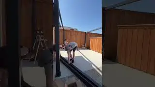 Backyard Transformation in 1 part! #diyproject #diy #houserenovation #exterior #backyard #renovation