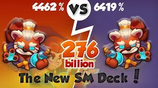 This is the new BEST SM Deck? 4462% = 260 Billion | PVP Rush Royale