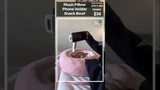 Tablet Stand with Bowl: Relax, Watch, and Snack in Style