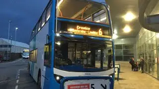 Buses in Dunfermline bus station 19/12/20