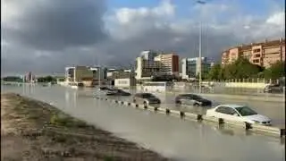 Storm dumps heaviest rain ever recorded in desert nation of UAE, flooding roads and Dubai's airport
