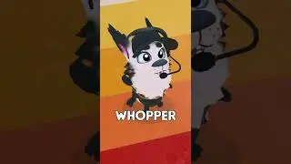 BK Whopper Animation Meme #shorts #furry #taidum #vrchat #vrchatfunny #burgerking