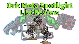 Deffkoptas rain rokkits on the tournament scene! Warboss Jonathan Arkin GT List