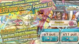 OPBR Gacha Summon Ex Oden$Ex WB(My Luckiest Pull)🙏🏻🥰