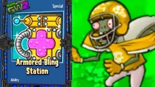 PVZ Garden Warfare 2 - ARMORED BLING STATION Ability Review RUX Gameplay Plants vs Zombies