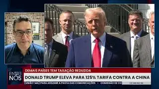 “Faremos acordos justos com todos”, diz Trump após elevar para 125% tarifa contra a China