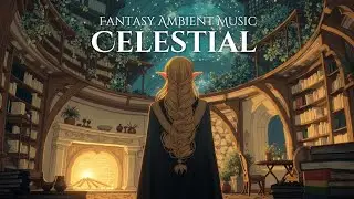 Celestial Library ✨ Fantasy Ambient Music ~ Cosmic Study Session