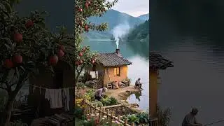 Good Morning Village#countrybeauty #bestscenery #rek #naturemusic #naturerelaxation #natural #nature