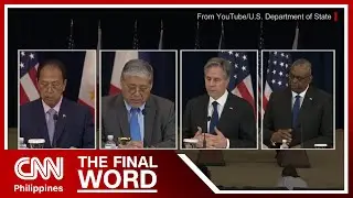 PH, U.S. Defense, Foreign Affairs officials agree to boost military alliance | The Final Word