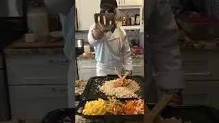 Homemade Hibachi from the archives in 2020.
