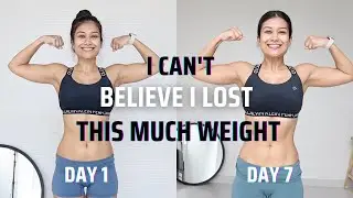Results From Walking 20K STEPS EVERYDAY FOR 7 DAYS | Walking For Weight Loss Challenge