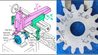 MASTERING THE ART OF GEAR CUTTING: TRUE INVOLUTE PROFILE WITH A SHAPER.