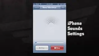 iPhone iOS 6 Settings Sounds Settings GUIDE