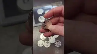 A quick intro to modern silver quarter proofs #coinring #coincollecting #silvercoins #coincollector