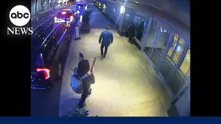 Chilling new video shows moments after UnitedHealthcare CEO's shooting