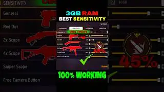 Ob52 Update 3gb Ram Auto Headshot Sensitivity Settings ⚙️| Free Fire 🔥