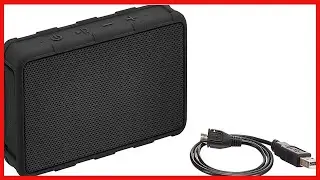 Great product -  Amazon Basics Portable Outdoor IPX5 Waterproof Bluetooth Speaker - Black, 5W
