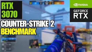 CS2 : RTX 3070 + i5-12400f BENCHMARK (2025 NEW UPDATE)