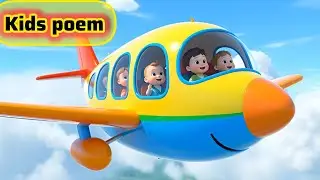 Baby Dance Rhymes | Cute 3D Vehicles Animation | Train Bus Car Dance | Kids  Song  Vehicle |