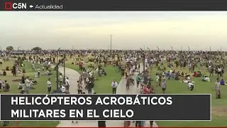 SHOW de HELICÓPTEROS en la COSTANERA
