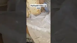 Full Video Live Now | Building a #workshop out of #pallets and #natural #buildingmaterials #Shorts