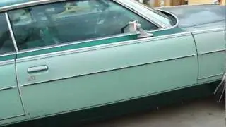 1978 Mercury Marquis 2 door coupe in Tu-tone Green
