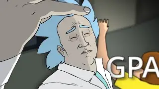 Rick Kills Morty - but it's an engineering student and professor in office hours after an exam