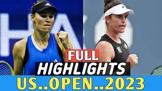 Caroline Wozniacki vs Jennifer Brady Us Open 2023 Round 3 - Full Match Highlights (HD)