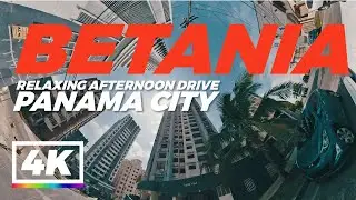 Driving around Betania, Panama City 4K