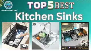 TOP 5 Best Waterfall Kitchen Sinks 2026 Modern Workstation Sinks Review