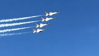 USAF Thunderbirds at 2017 Tico Warbird Airshow - Titusville, FL - 11-Mar-2017