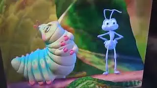 Flik and Heimlich in Toy Story 2 (but with SpongeBob and Patrick's text to speech voices)