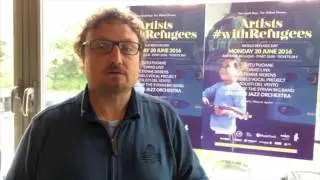 Artists #withRefugees _ Frank Vagan&eacute;e