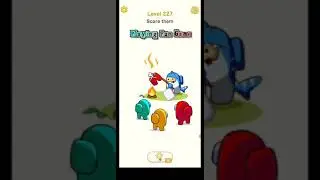 Delete Puzzle, Level 227. Scare them 👻💀☠😓. #GamePlay