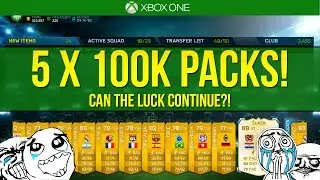 5x 100K PACKS! FIFA 14 FACECAM *not live* PACK OPENING | CAN WE PACK A LEGEND OR INFORM ?