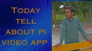 Today tell about pi video player app