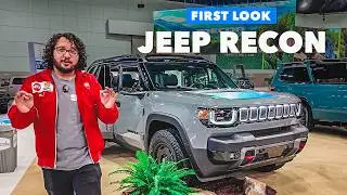 Внутри первого электрического внедорожника Jeep | Обзор Jeep Recon