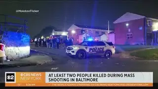 Baltimore mass shooting leaves 2 dead, dozens hurt