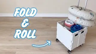 QUICK LOOK: Folding and Easy Rolling Utility Cart