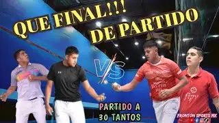 KEVIN MUNDO Y OMAR JIMENEZ VS DONOVAN MEDINA Y ANTONIO PEÑA  *Trinquete Tulyehualco* #fronton