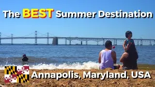 The BEST Summer Destination in Annapolis, Maryland | Sandy Point State Park Beach | Are You Ready?