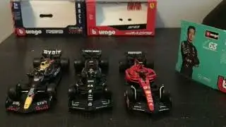 Burago Lewis Hamilton Mercedes racing team 1/43 formula one car