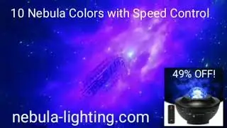 Galaxy Star Nebula Light Projector